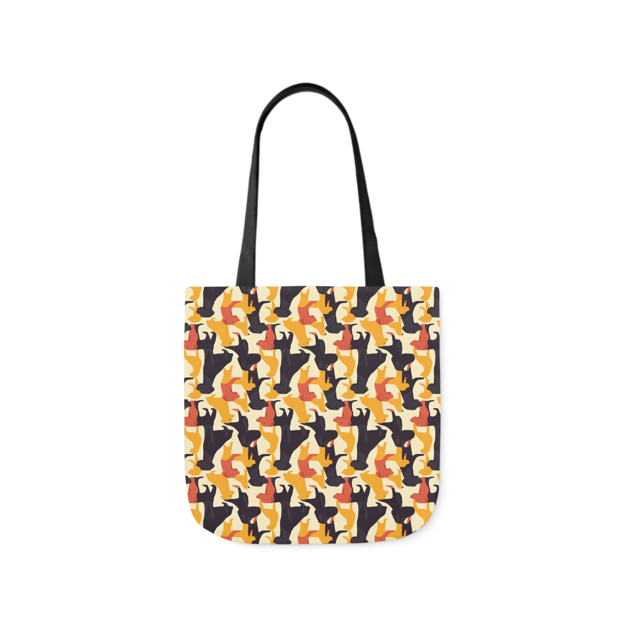 Modern Charm Labrador Chic Canvas Tote Bag