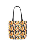 Modern Charm Labrador Chic Canvas Tote Bag