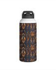 Modern Rottweiler Royalty Stainless Steel Water Bottle