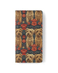 Yorkie Charm Twins Flip Cases