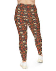 Pug Paradise Playpen Plus Size Leggings