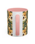 Corgi Charmz Accent Coffee Mug