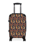 Floral Pawsome Dachsund Delight Suitcase