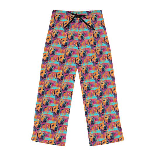 Rustic Charm Labrador Chic Women's Pajama Pants