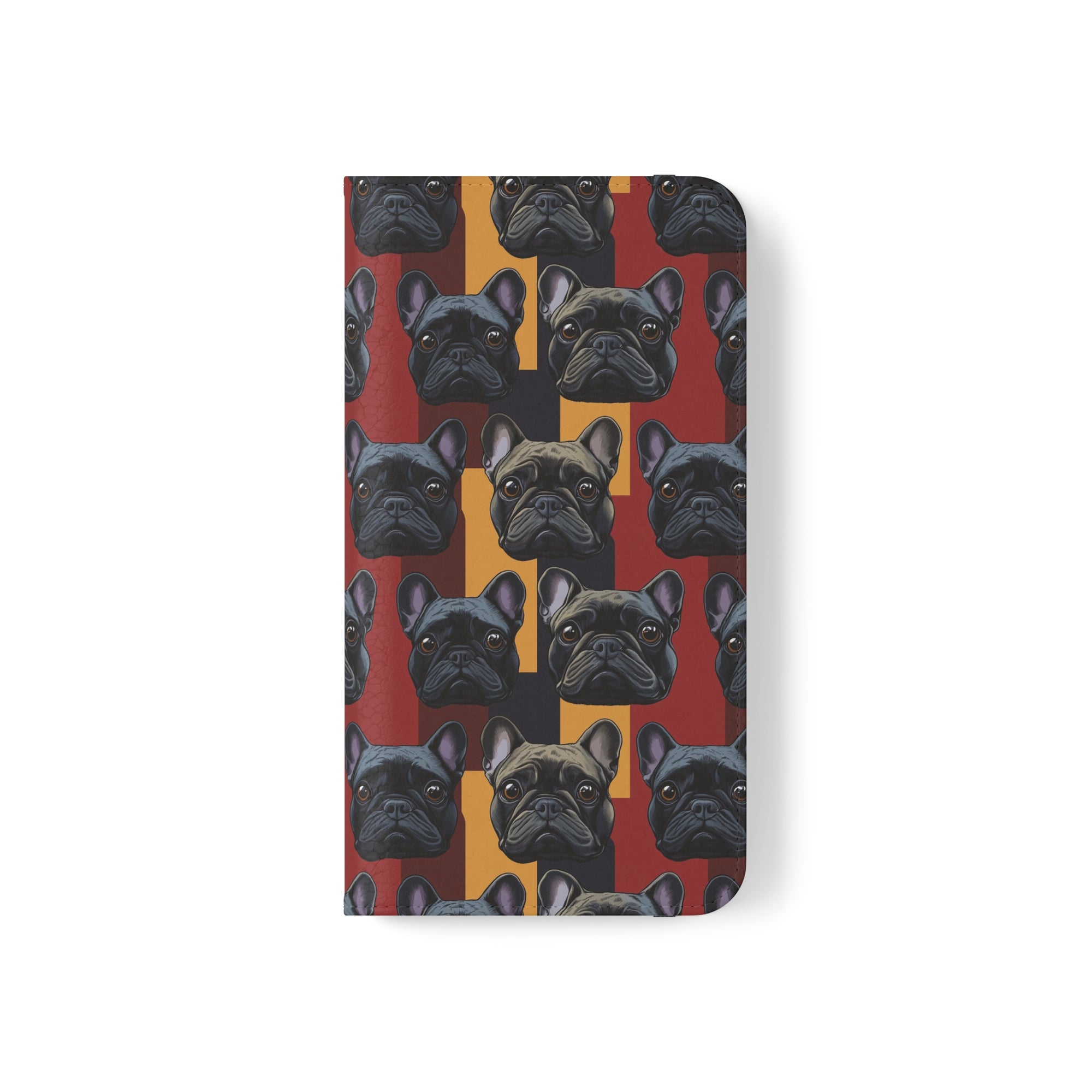 Chic Canine Checkmate - Frenchie Edition Flip Cases