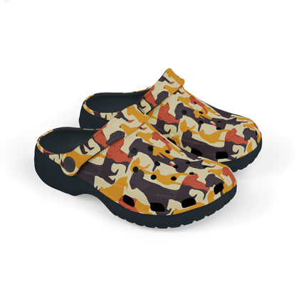 Modern Charm Labrador Chic Kid's Foam Clogs