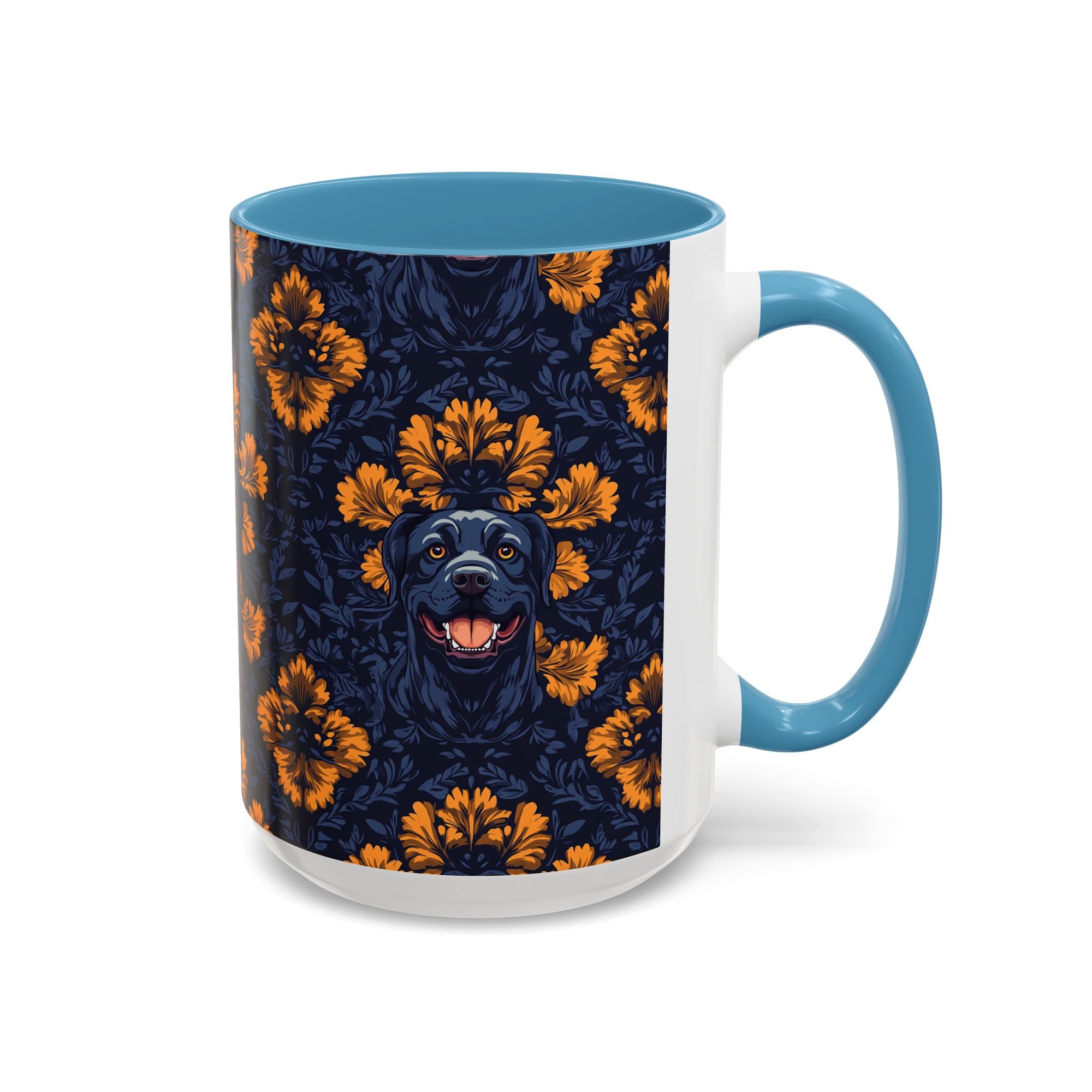 Royal Rottweiler Regalia Accent Coffee Mug