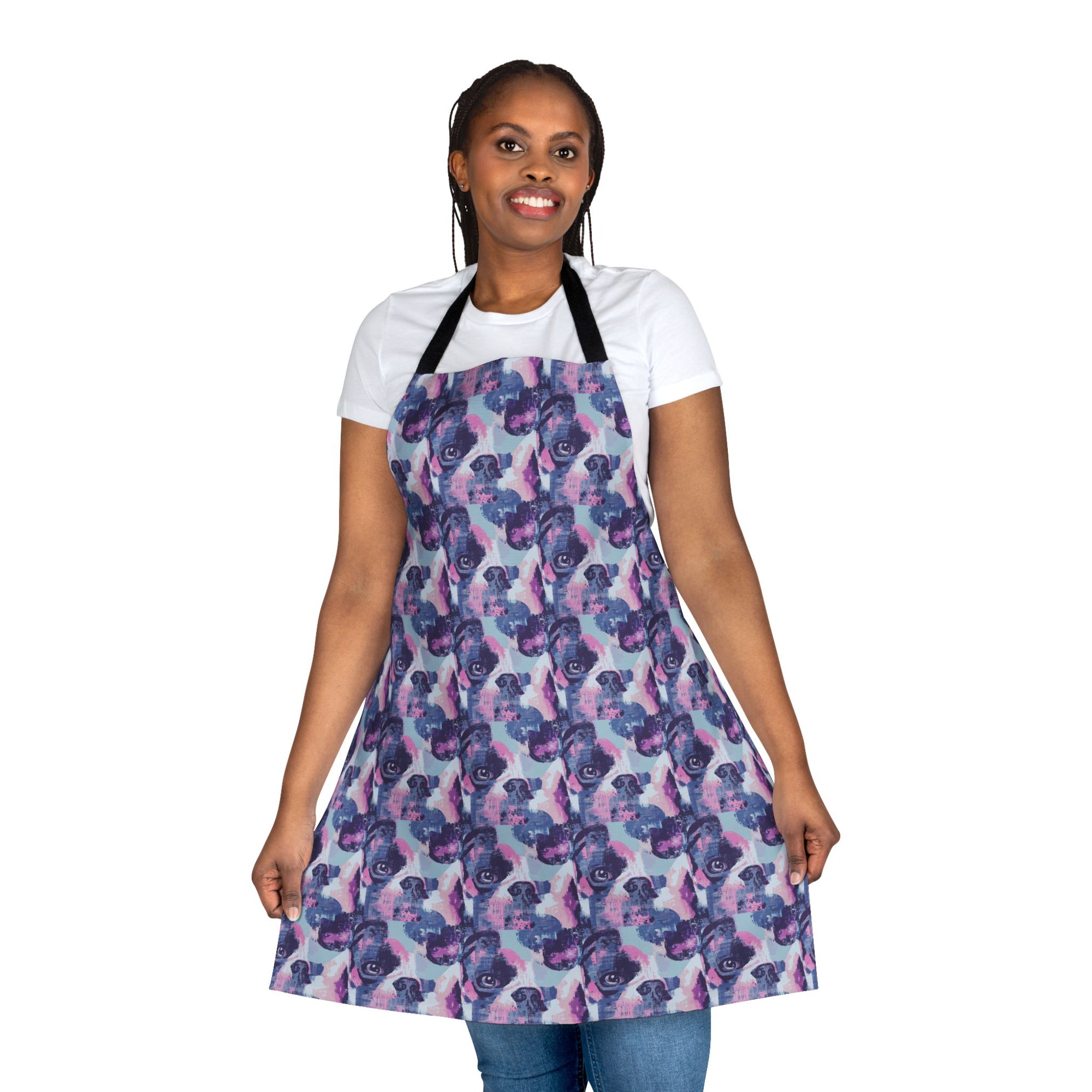 Funky Geometric Boxerista Apron