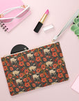 Pug Paradise Playpen Clutch Bag