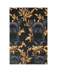 Regal Frenchie Noir Elegance Postcards