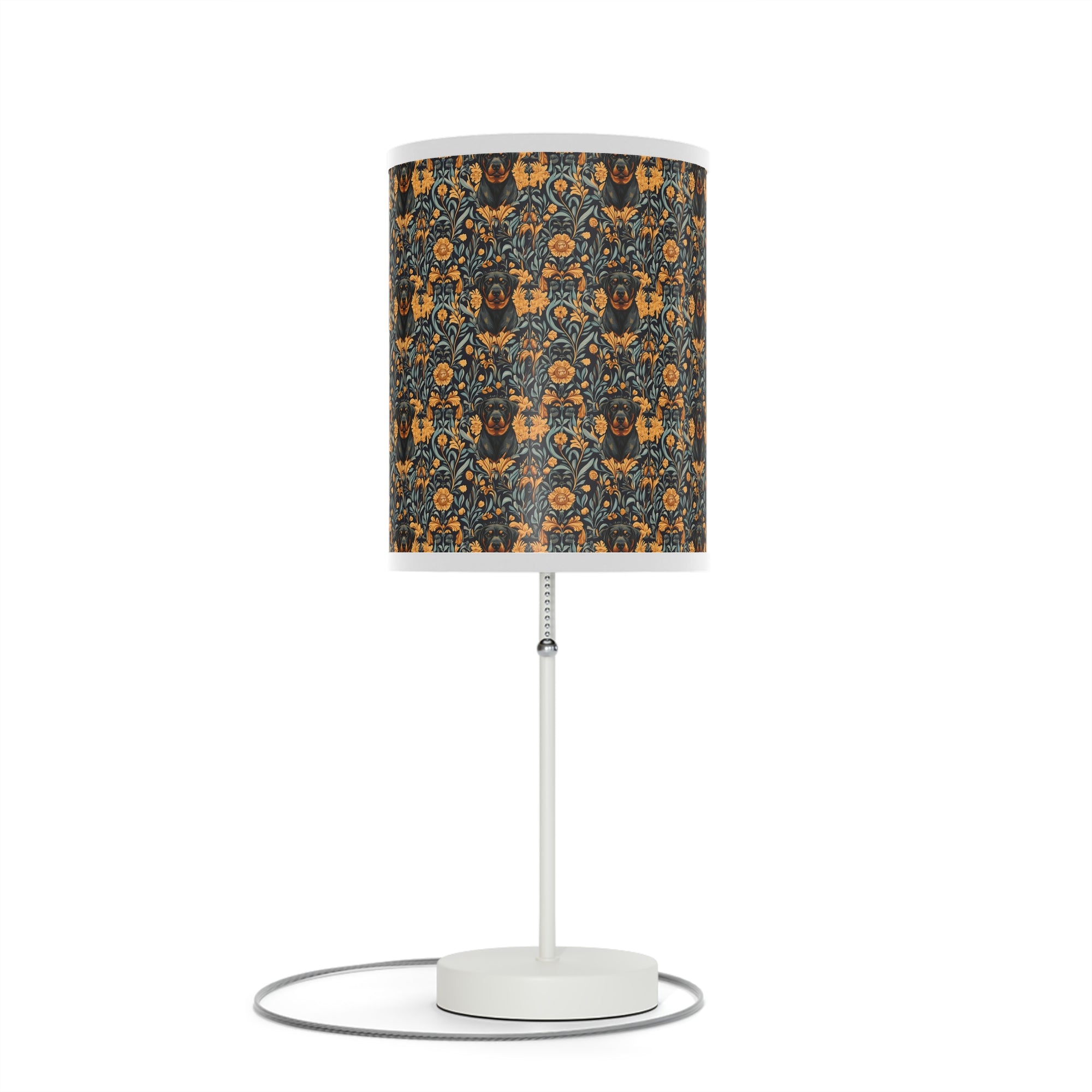 Ruffle Rottie Glamourific Lamp on a Stand