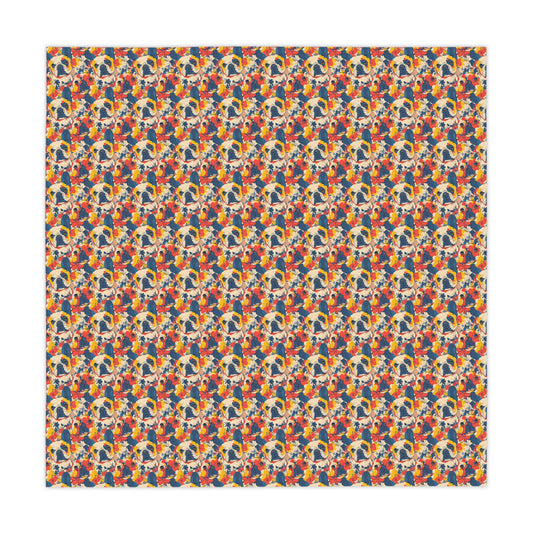 Bloom Pup Frenchietastic Splatter Tablecloth