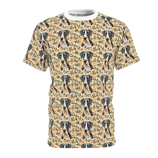 Majestic Great Dane Meadow Unisex Tee