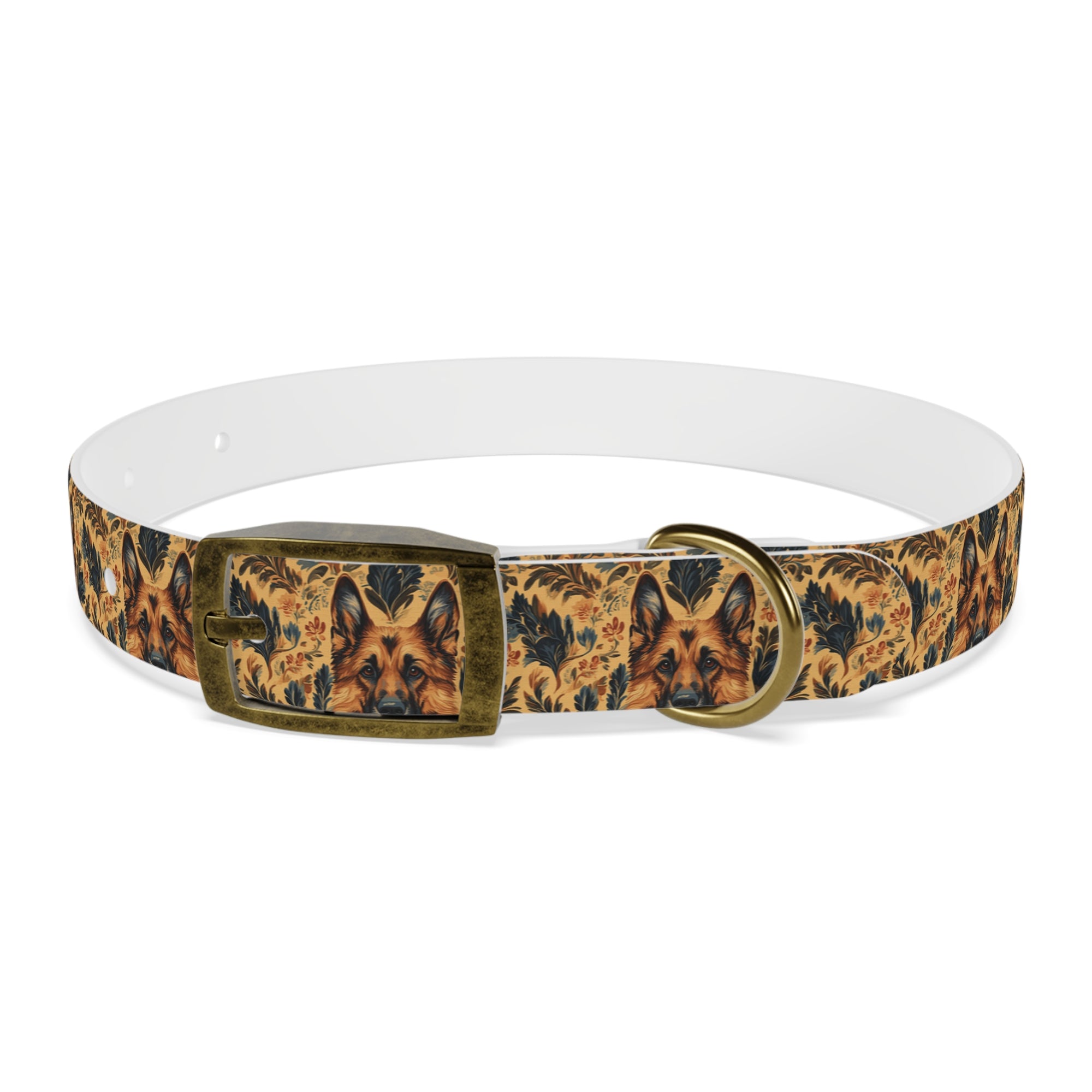 Autumnal German Shepherd Glamour Dog Collar