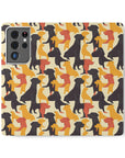 Modern Charm Labrador Chic Flip Cases