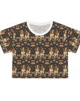 Beagle Blossom Bonanza Crop Tee