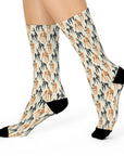 Dashing Dane Divinity Cushioned Crew Socks