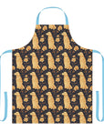 Golden Paws Floral Frenchie Apron