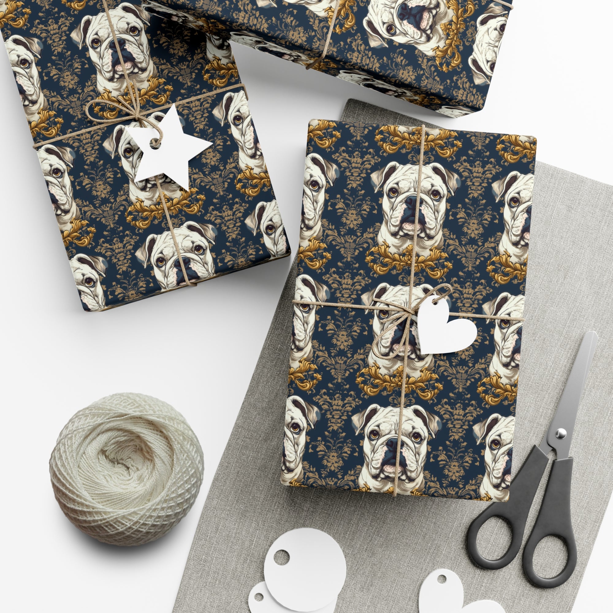 Wildwood Wanderlust Bulldog Gift Wrap Papers