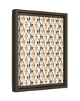 Dashing Dane Divinity Matte Canvas, Framed