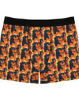 Rottweiler Chic Pawsitivity Men's Boxer Briefs