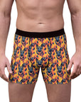 Impressionistic German Shepherds Men's Boxer Briefs