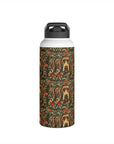 Labrador Lush Pooch Tapestry Stainless Steel Water Bottle