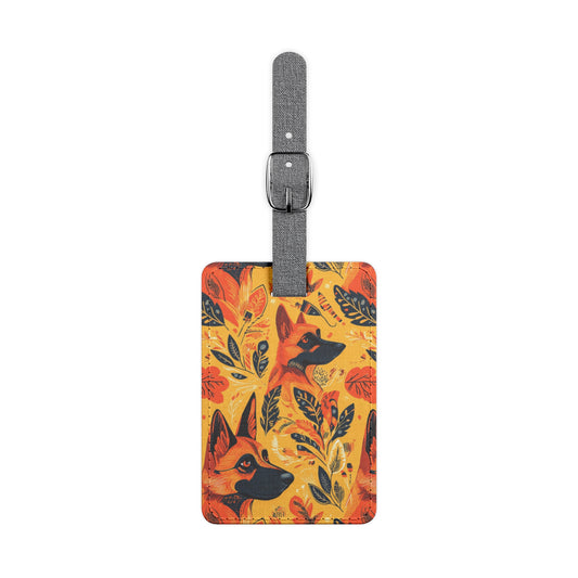 Shepherd Safari Retreat Luggage Tag