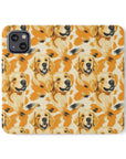 Golden Glitz 'n Glamour Woofwear Flip Cases