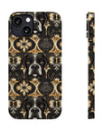 Manor Pup Boxer Royale Slim Phone Cases