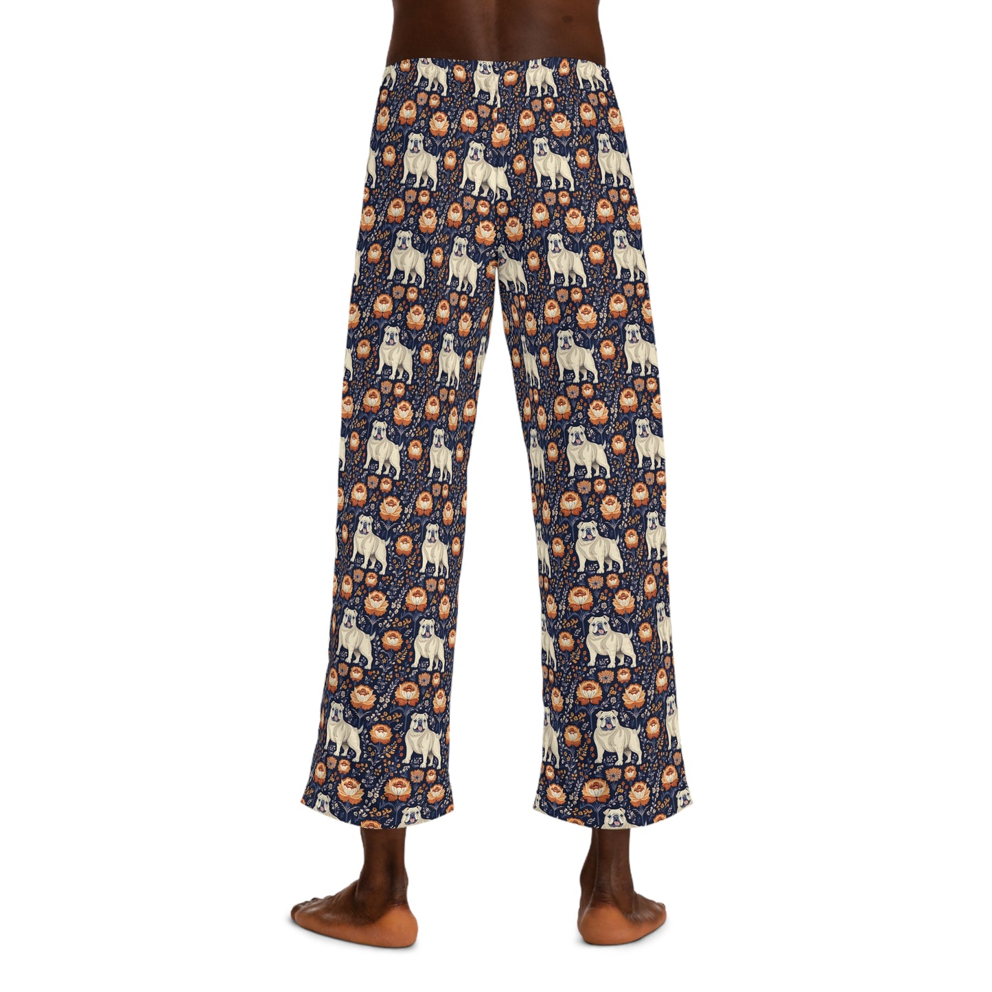 Bulldog Blossom Bonanza Men's Pajama Pants