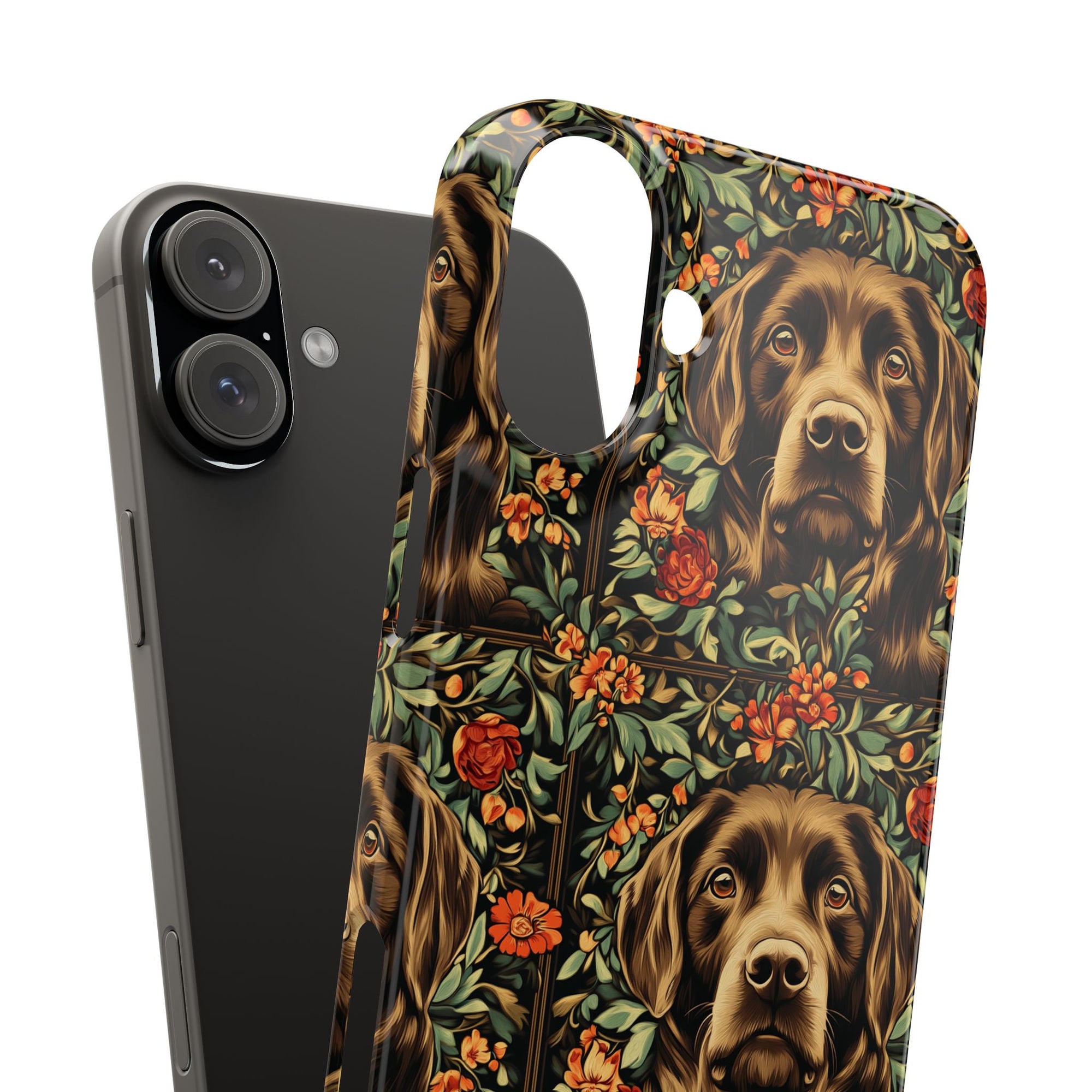 Labrador Lush Pooch Tapestry Slim Phone Cases