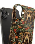 Labrador Lush Pooch Tapestry Slim Phone Cases