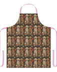 Blossoming Labradors Bouquet Apron