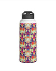 Glitchy Bulldog Blitz Stainless Steel Water Bottle