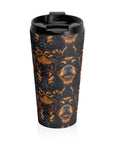 Modern Rottweiler Royalty Stainless Steel Travel Mug