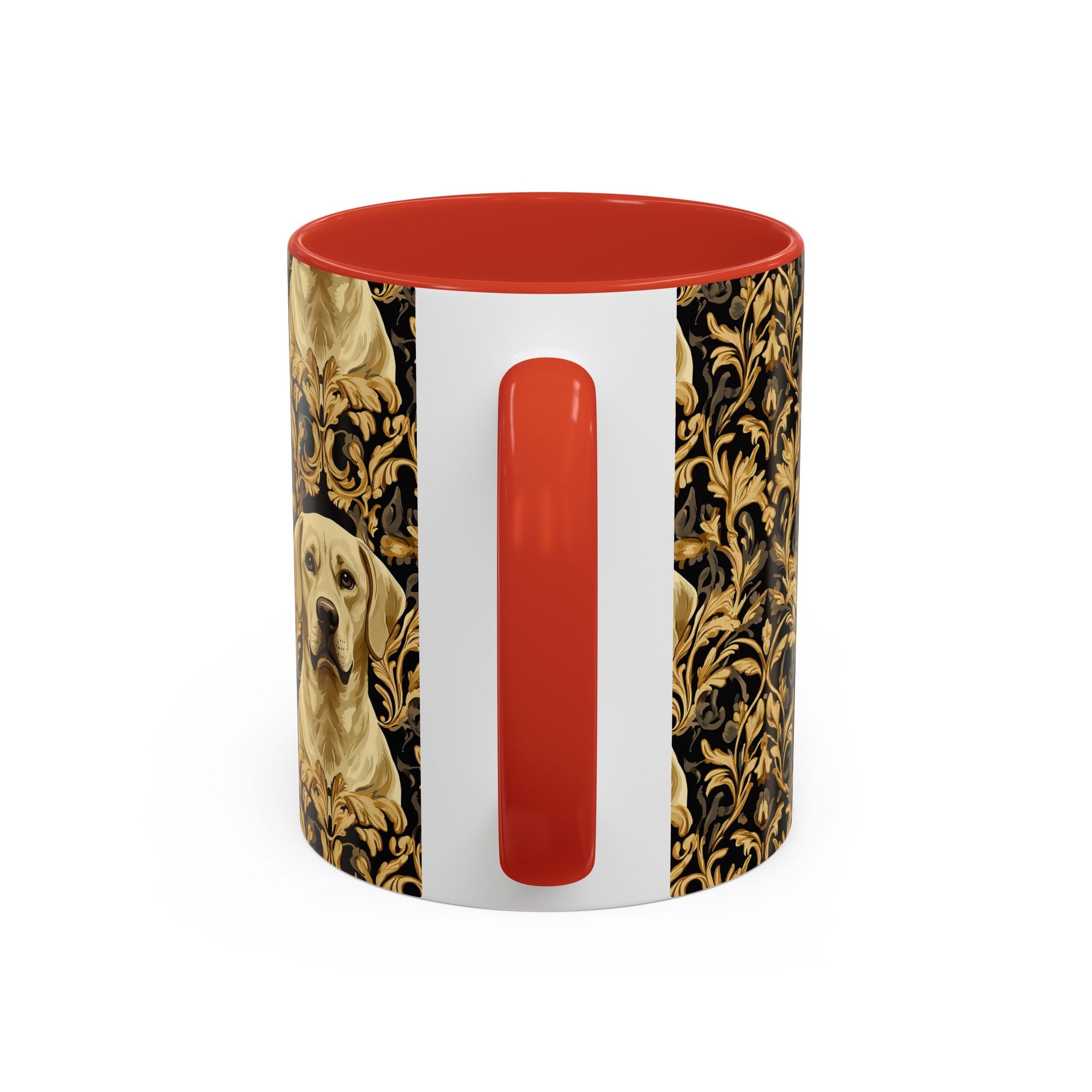 Royal Pawsitivity Labs Accent Coffee Mug