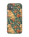 Blooming Goldie Glam Slim Phone Cases