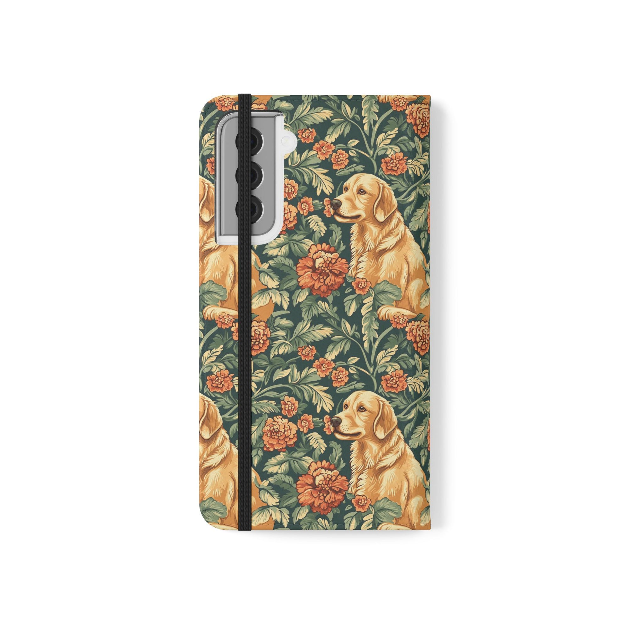 Blooming Goldie Glam Flip Cases