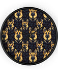 Majestic Hound Couture: German Shepherd LuxeBlend Wall Clock