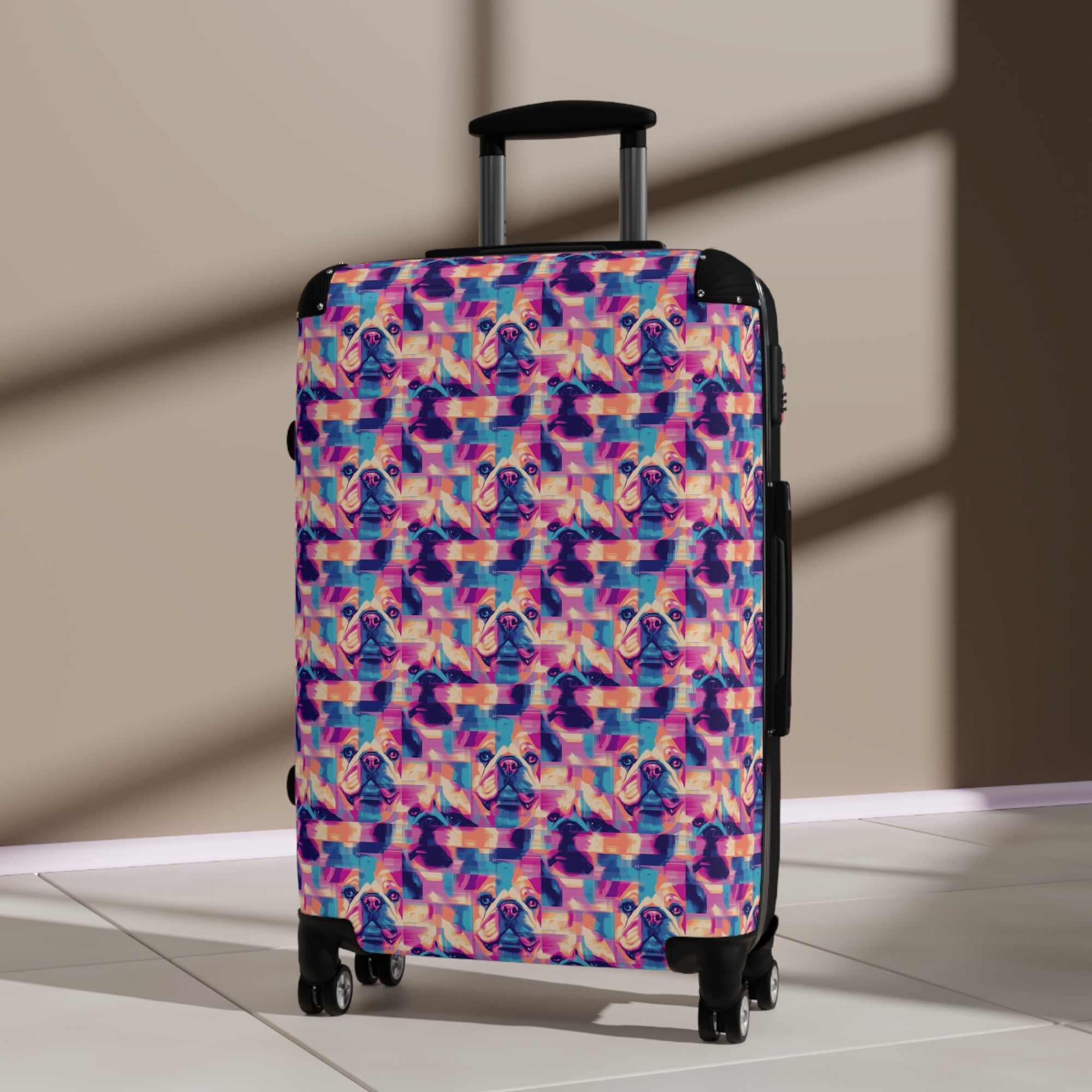 Dazzling Bulldog Chic Suitcase