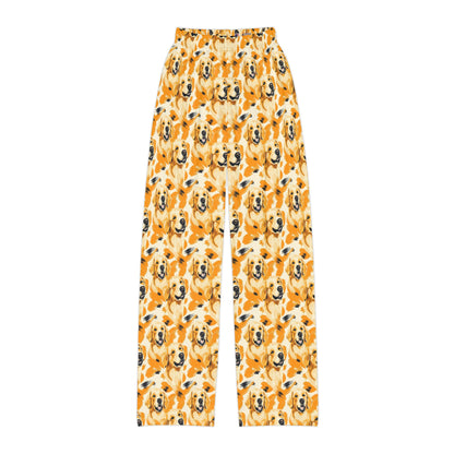 Golden Glitz 'n Glamour Woofwear Kids Pajama Pants