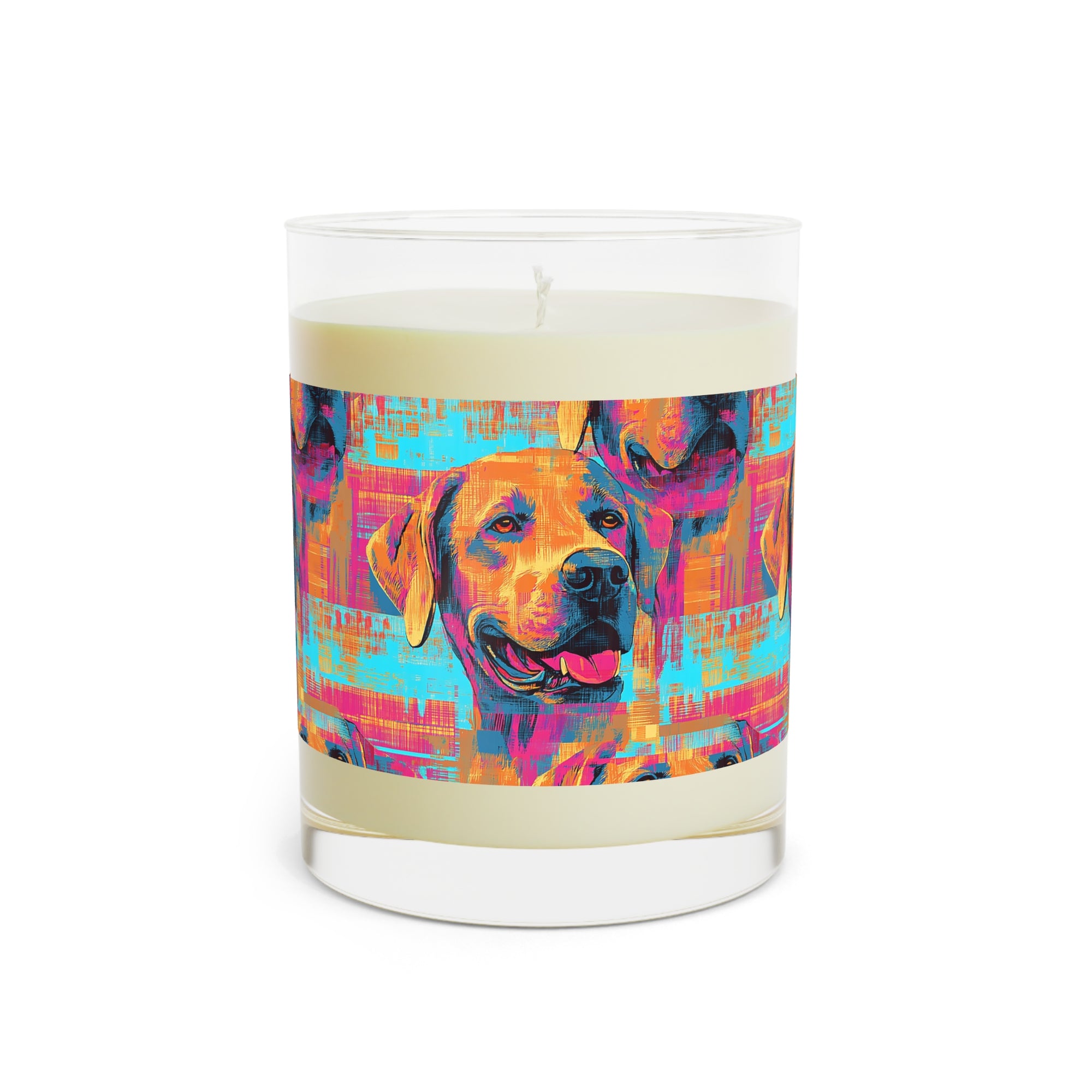 Rustic Charm Labrador Chic Scented Candle