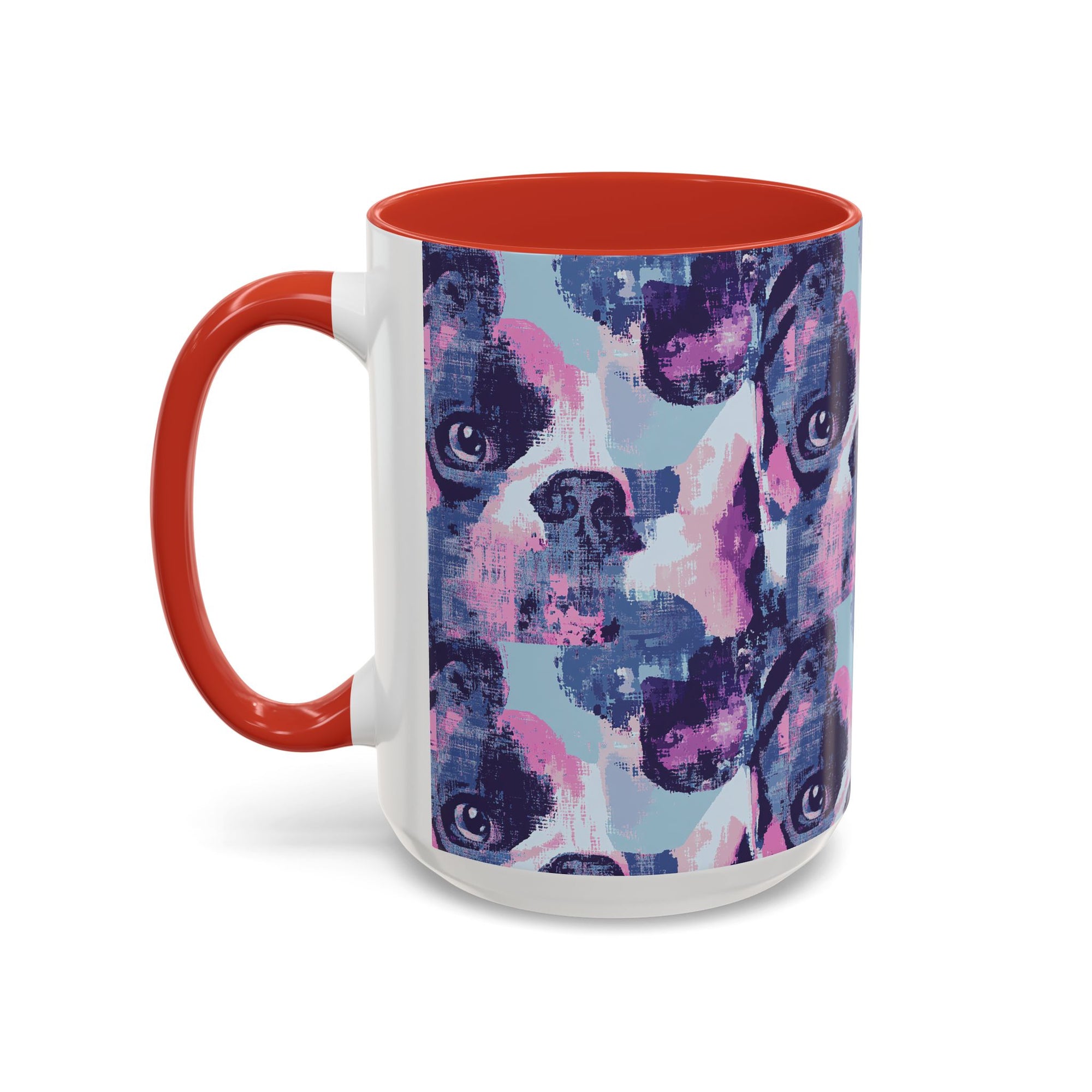 Funky Geometric Boxerista Accent Coffee Mug