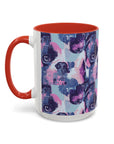 Funky Geometric Boxerista Accent Coffee Mug