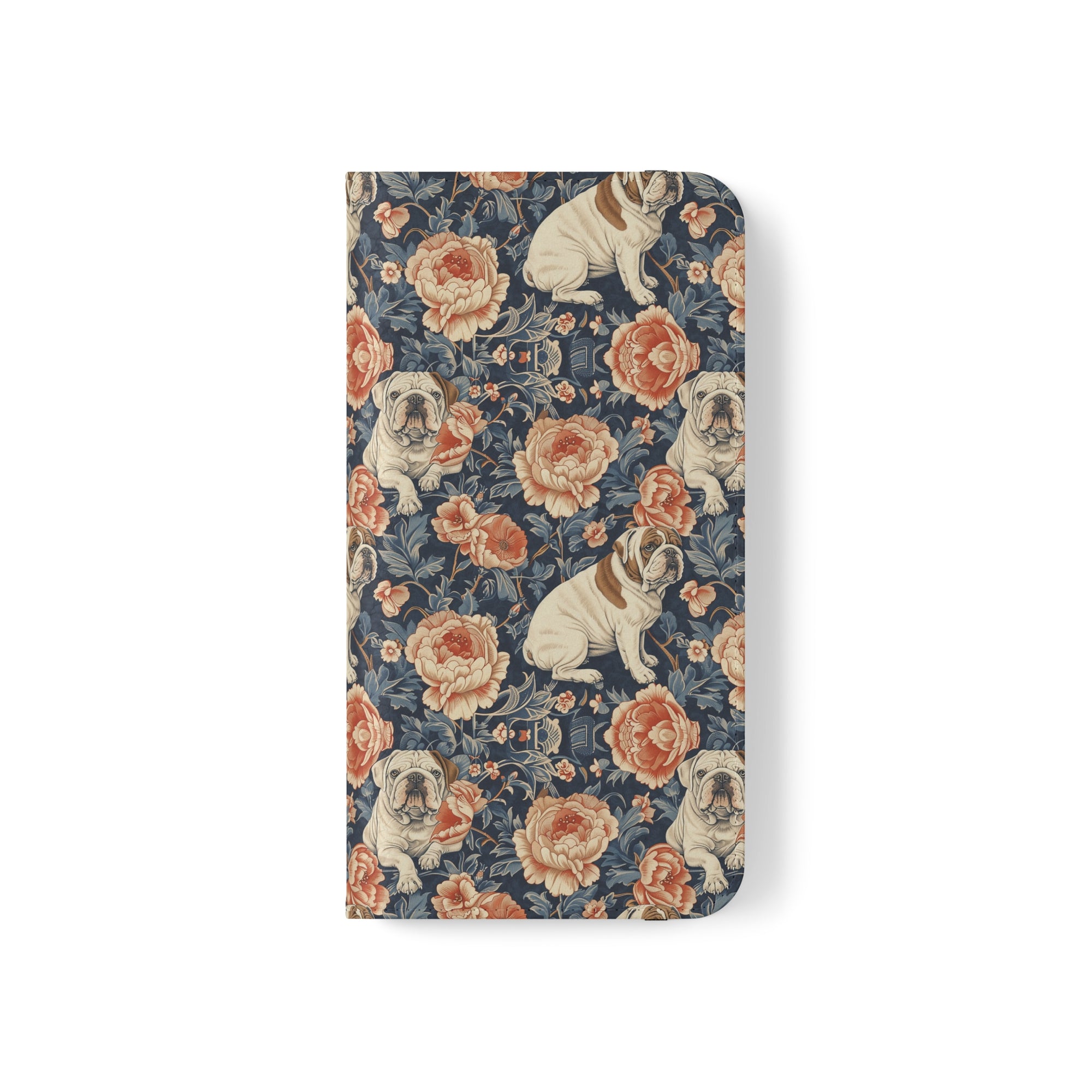 Blooming Bulldog Beauty Flip Cases