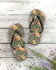 Blooming Goldie Glam Flip Flops