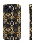 Manor Pup Boxer Royale Slim Phone Cases