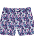 Funky Geometric Boxerista Men's Mid-Length Swim Shorts