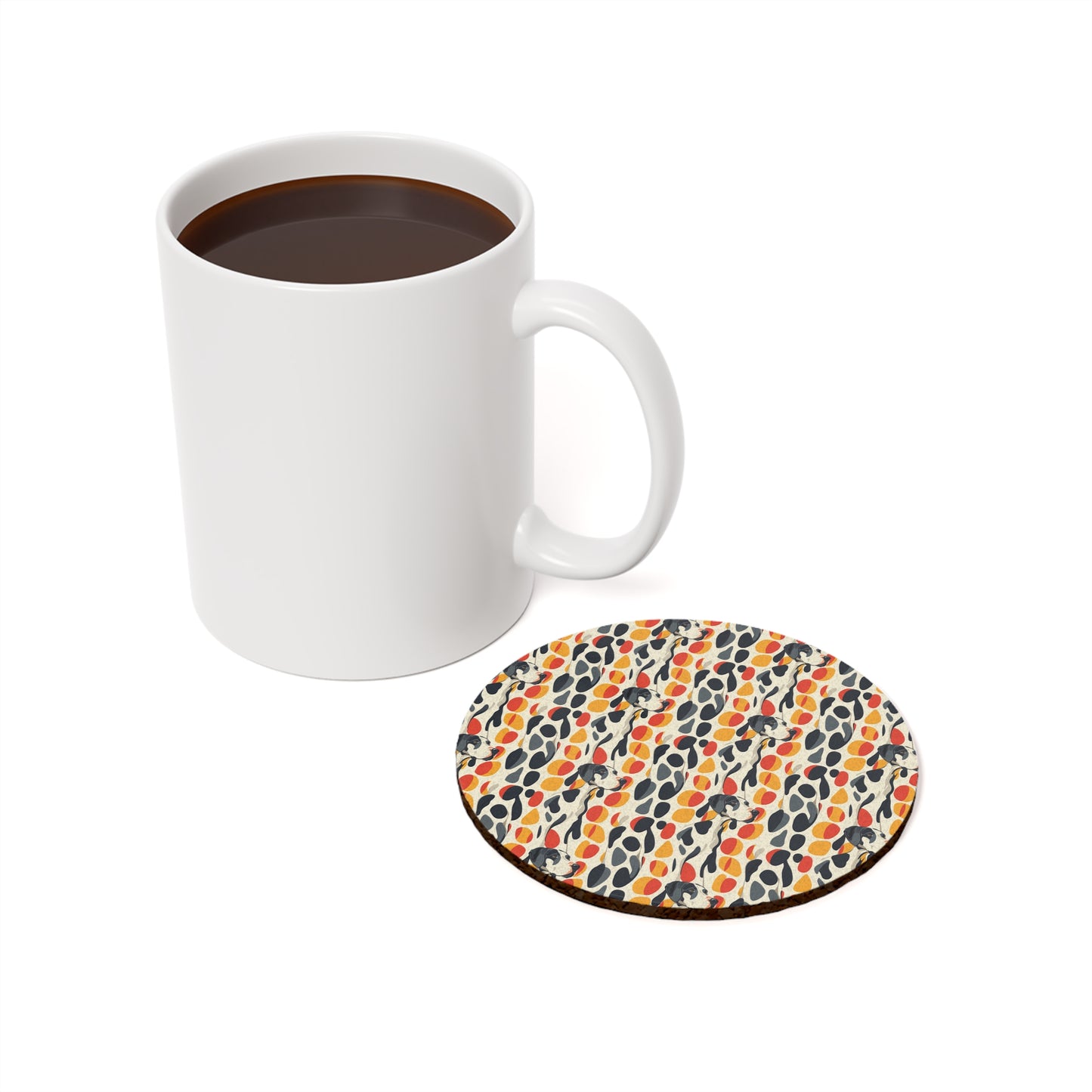 Dazzling Great Dane Dreamscape Cork Back Coaster